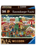 Ravensburger Verlag GmbH Spiel - WOODEN Puzzle - Christmas Market