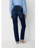 Paddock's 5-Pocket Jeans LARA in dark blue used moustache