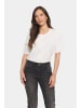 SAINT TROPEZ Strickjacke MilaSZ Gerade Passform in Ice