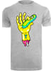 F4NT4STIC T-Shirt in heather grey