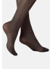 Kunert Feinkniestrümpfe Satin Look 40 weicher Bund in Black