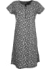 REDBEST Single-Jersey Nachthemd in grau meliert
