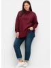 sheego 5-Pocket-Jeans in dark blue denim