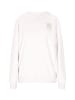 DreiMaster Damen Sweatshirt in Wollweiss Melange