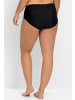 sheego Bikini-Hose in schwarz