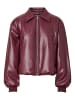 Pieces Bomberjacke in Tawny Port