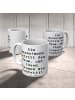 Mr. & Mrs. Panda Tasse Spruch Wassermann Ideenflug mit Spruch in Weiß