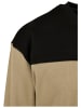 Urban Classics Urban Classics Rundhalsausschnitt in khaki/black