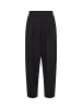 soyaconcept SC-SIHAM 103 knöchellange Hose mit Plisseedetails in Schwarz