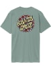 Santa Cruz T-Shirt "Salba Eyes Dot T-Shirt" in Braun