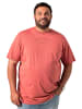 Men Plus Kurzarm T-Shirt in rouge