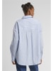 Urban Classics Blouse in powderblue/white