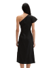 Marc O'Polo One Shoulder Dress shaped in Schwarz