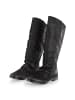 Felmini Wide Fit Stiefel in Schwarz