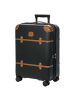 BRIC`s Bellagio - 4-Rollen-Kabinentrolley S 55cm (eucalyptus) in black/tan