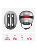 ABUS Kleinkinder- und Kinderhelm HUD-Y in gleam silver
