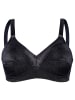 Sassa 2er Sparpack Soft BH ohne Bügel in Schwarz schwarz