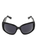 GCDS Unisex Sonnenbrille Schmetterling Schwarz