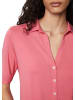 Marc O'Polo Kurzarm-Jerseybluse in melon red