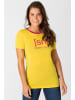 super.natural Merino T-Shirt in gelb