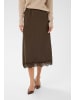 Kaffe Rock KAthilde Tight fit in Seal Brown CC