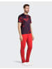 Joy Sportswear T-Shirt Gentleman's Style T-Shirt AOP in plum print 1