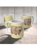 Mr. & Mrs. Panda Kindertasse Wombat ohne Spruch in Gelb Pastell