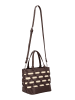 Usha Women 2-In-1 Tote Bag Set in Brown