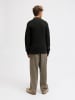 JACK & JONES Junior Strickjacke in Black