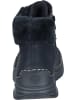 rieker Schnürstiefeletten in schwarz/schwarz/nero
