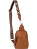 styleBREAKER One Shoulder Rucksack Tasche in Cognac