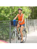 relaxdays 3 x Fahrradkorb vorne in Schwarz