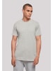 F4NT4STIC T-Shirt Brooklyn 98 NY TEE UNISEX in grau meliert