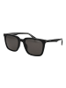 Police Sonnenbrille Quadratisch Schwarz