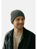 Yuhu Unisex Beanie Baumwolle Waffelstrick Wintermütze in Grau