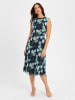 SWING Kleid in marine mehrfarbig - 0001