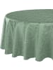Erwin Müller Jacquard, Baumwollmischung Tischdecke Oberhausen in salbei