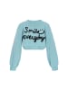 myMo Sweater in turquoise