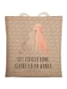 Mr. & Mrs. Panda shopping bag Hunde Liebe mit Spruch in Hundeglück