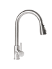 Beliani Küchenarmatur PAIMUN in Silber - (W) 21 x (H) 39 x (L) 5 cm