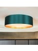 Licht-Erlebnisse Deckenlampe Ø 60 x (H)16.5 cm in Grün Grün GoldGrün Grün Gold