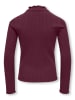 KIDS ONLY Langarmshirt Slim Fit Kogfransiska in fig