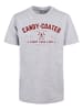 F4NT4STIC Basic Kids Tee Weihnachten Candy Coated Christmas in heathergrey