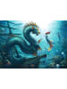 Ravensburger Ravensburger Puzzle 1.000 Teile Verzauberte Tiefen: Drache, Meerjungfrau und Schildkröten in bunt