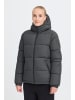 Oxmo Steppjacke OXMINNA JACKET HOOD in Stein