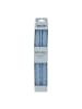 Butlers Stabkerze TWISTED 2er-Set in Hellblau