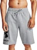 Under Armour Short "UA Rival Fleece Big Logo Shorts" in Grau