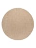 KADIMA DESIGN Teppich Kurzflor Unifarben Wohnzimmer in Beige