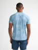 Petrol Industries T-Shirt mit Allover-Print Grafito in Blau