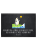 Mr. & Mrs. Panda Schmutzmatte Pinguin Surfer mit Spruch in Kreidetafel